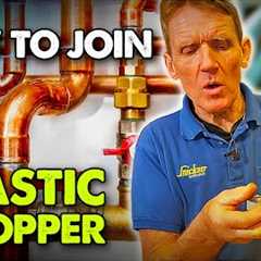 Easy Plumbing Guide: Master Joining Copper & Plastic Pipes