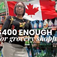 $400 Monthly Grocery Budget in Canada | Are Canadian Grocery Prices This Expensive?