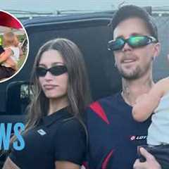 Hailey Bieber, Son Jack Cheer on Justin Bieber at Coachella 2026 | E! News