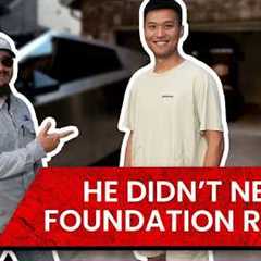 Homeowner Thought He Needed $25,000 in Foundation Repairs… Here’s What We Found Instead