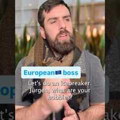 Hobbies Outside of Work in Europe vs America #comedy #corporate #international