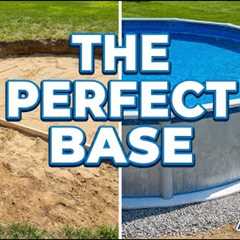 Above Ground Pool Base Materials