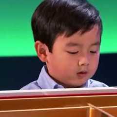4 years old piano prodigy with 3 months experience Wowed Steve Harvey and audiences