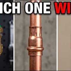 SharkBite vs ProPress vs Solder - I Tested ALL 3 to DESTRUCTION (The Results Will SURPRISE You!)