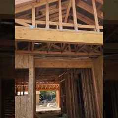 Framing Phase! 4,000 sqf #viral #construction #renovation #concrete #interiortransformation