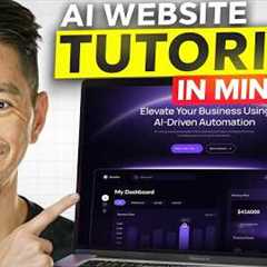 AI Website Full Tutorial for Beginners 2026: Create Website with AI