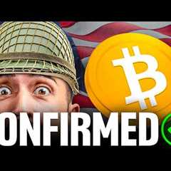 Bitcoin Just Got Military Backing
