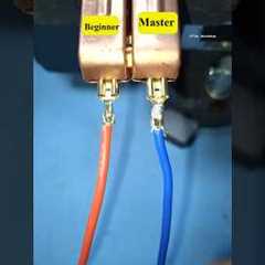 Great Tip from a Veteran Electrician on Safe Electrical Wire Connector #electrician #tips #tricks