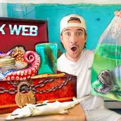 Ordering HAUNTED LIVE FISH Box Off The DARK WEB...