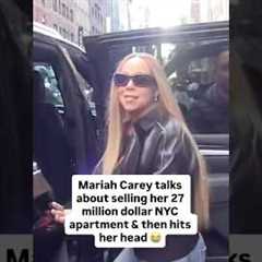 Mariah Carey Hitting Her Head After Talking To The Paparazzi😭