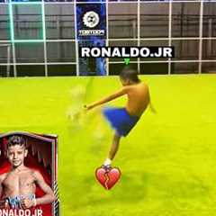 Ronaldo Jr x Messi Jr Shooting Skills 🤫