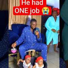 POV: Dad Chose His Phone Over Feeding Time… Big Mistake 😭