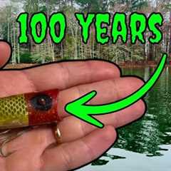 I Tried Using CENTURY Old Fishing Lures! (They Still WORK!)