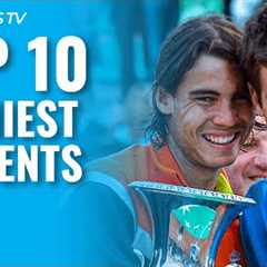 Top 10 Funny ATP Tennis Moments 🤣