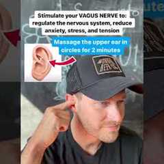 Vagus nerve massage for stress and anxiety RELIEF