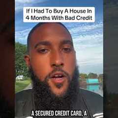 How to buy a house with bad credit #credittips #homebuyingtips