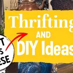 Unexpected Transformations — Thrift Flips, Upcycling Ideas & Cozy Home Styling | DIY Vintage..