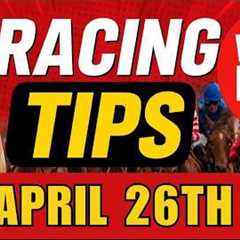 Horse racing tips today best horse racing tips Today Sunday 26th April   #Picks #Naps #picks