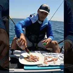 Fresh bonito catch and cook on the seadoo!
