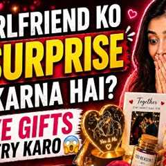 Girlfriend ko surprise karna hai? Ye gifts try karo 😱❤️ ✅ #birthdaygift #giftforgirlfriend #love 