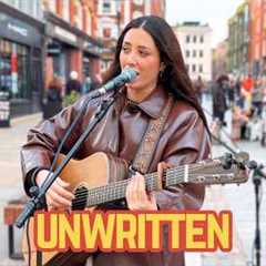 Street Singer Shocks Crowd with INSANE Vocals | Natalie Imbruglia - Unwritten
