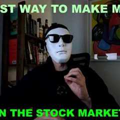 Easy way to make money with stocks