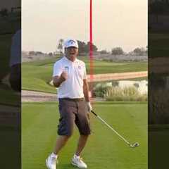 Almost Hole in One! Hit the Flag ⛳😳”Golf