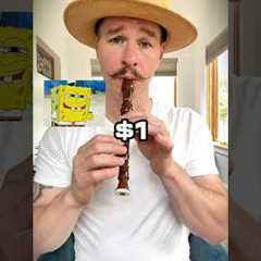 $1 VS $10,000 Recorder #shorts #recorder #recordersongs