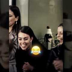 Georgina  Couldn’t Control Her Laugh at Cristiano Ronaldo! 😅