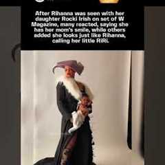 After Rihanna was seen with her daughter Rocki Irish on set of W Magazine, many reacted, saying she