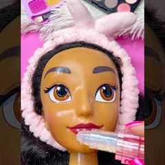 ASMR Planet glitter Satisfying Unboxing Skincare Mannequin Makeup Things Sounds Video Cristal lips