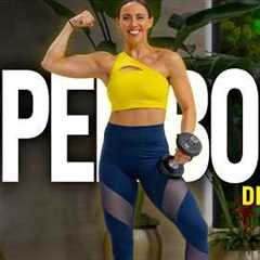 30 MIN UPPER BODY PUMP Workout | Dumbbell Definition