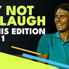 Try Not To Laugh Challenge: Tennis Edition Part 1 😆