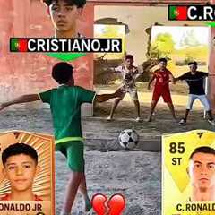 Ronaldo X Cristiano Jr Skills🥶☠️🔥