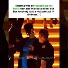 Rihanna missing a hand and turning it into a hug is so pure 🕊️ #rihanna #asaprocky