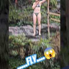 Scuba diving to explore the beautiful waterfall with Kaytina 🔥 #travel #waterfall #lifeisbutadream