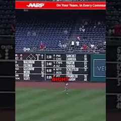 Not fair! A home run on your first MLB pitch. #mlb #baseball