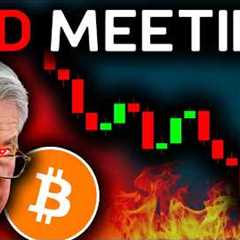 BITCOIN WARNING: WATCH BEFORE TOMORROW (Fed Meeting)!! - Bitcoin News Today, Ethereum & Altcoins