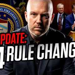 BREAKING: ATF Unveils 34 New Gun Rule Changes Under Trump DOJ
