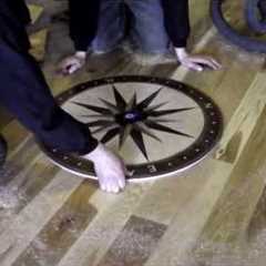 Installing a Wooden Medallion in a Hardwood Floor