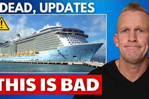 ⚠️CRUISE NEWS: 1 Dead, Ship Hits Bridge, Bomb Threat & More