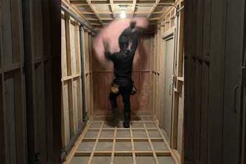 Hidden Backyard Entrance Transforms Into Underground Survival Room