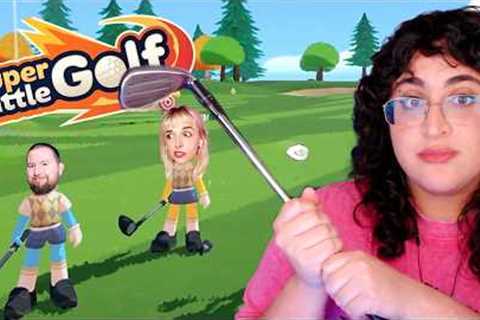 golfing with my friends and it's just a NORMAL game of GOLF! 😊