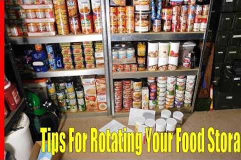 Prepper Tips For Rotating Your Food Storage!