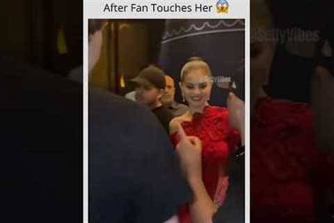 Selena’s Bodyguard Snaps After Fan Touches Her 😱#SelenaGomez #SelenaFamily