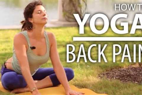 Yoga For Back Pain - 25 Minute Back & Neck Stretch. Beginners Yoga Flow