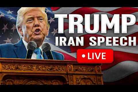 LIVE: President Trump Addresses the Nation on Iran
