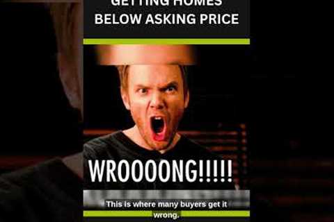 The SECRET to Buying Homes Under Asking Price in OKC | Home Buying Tips #shorts