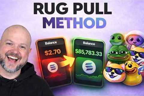 Rug Pull On Solana :  Launch Meme Coin Rug Pull Full 2026 Method