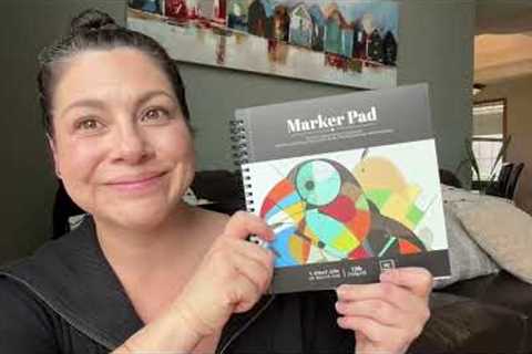 Perfect Marker Pad For Transfer Proof Drawing! Amazon Review